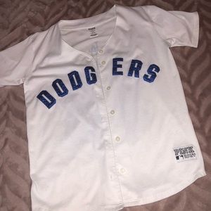 Pink dodger button up
